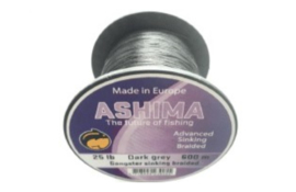 Ashima Gangster 8 Braided Grey - 25lbs: De Topkeuze voor Zware Visserij