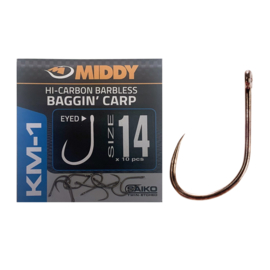 MIDDY KM-1 Baggin' Carp Eyed Hooks