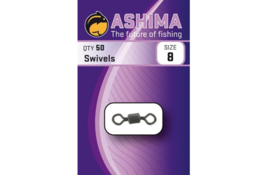 Ashima Swivels Size 8 50pcs