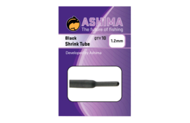 Ashima Shrink tube Black 1.2mm - 10pcs