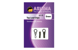 Ashima Top Lead Clip Set Green 5pcs