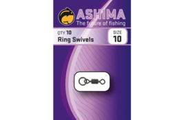 Ashima Ring Swivels Size 10 10pcs