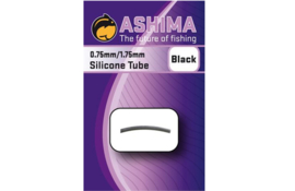 Ashima Silicone Tube Black 0.75/1.50mm 15pcs