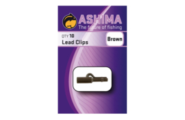 Ashima Lead Clips Brown - Green