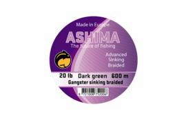Ashima Gangster 8 Braided Green - 20lbs