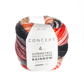 Symmetric socks & More - rainbow kleur 53
