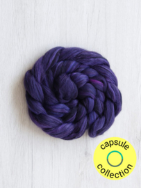 Super zachte Merino 19 micron kleur Paarse keizersvlinder