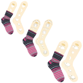 Houten sockblockers L ( 25.5 cm)