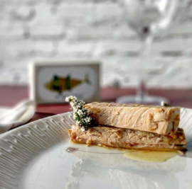 Tonijnfilet in olijfolie
