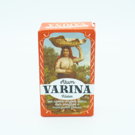 Tonijnfilet in extra verdien olijfolie met oregano en Chilli peper (Varina)