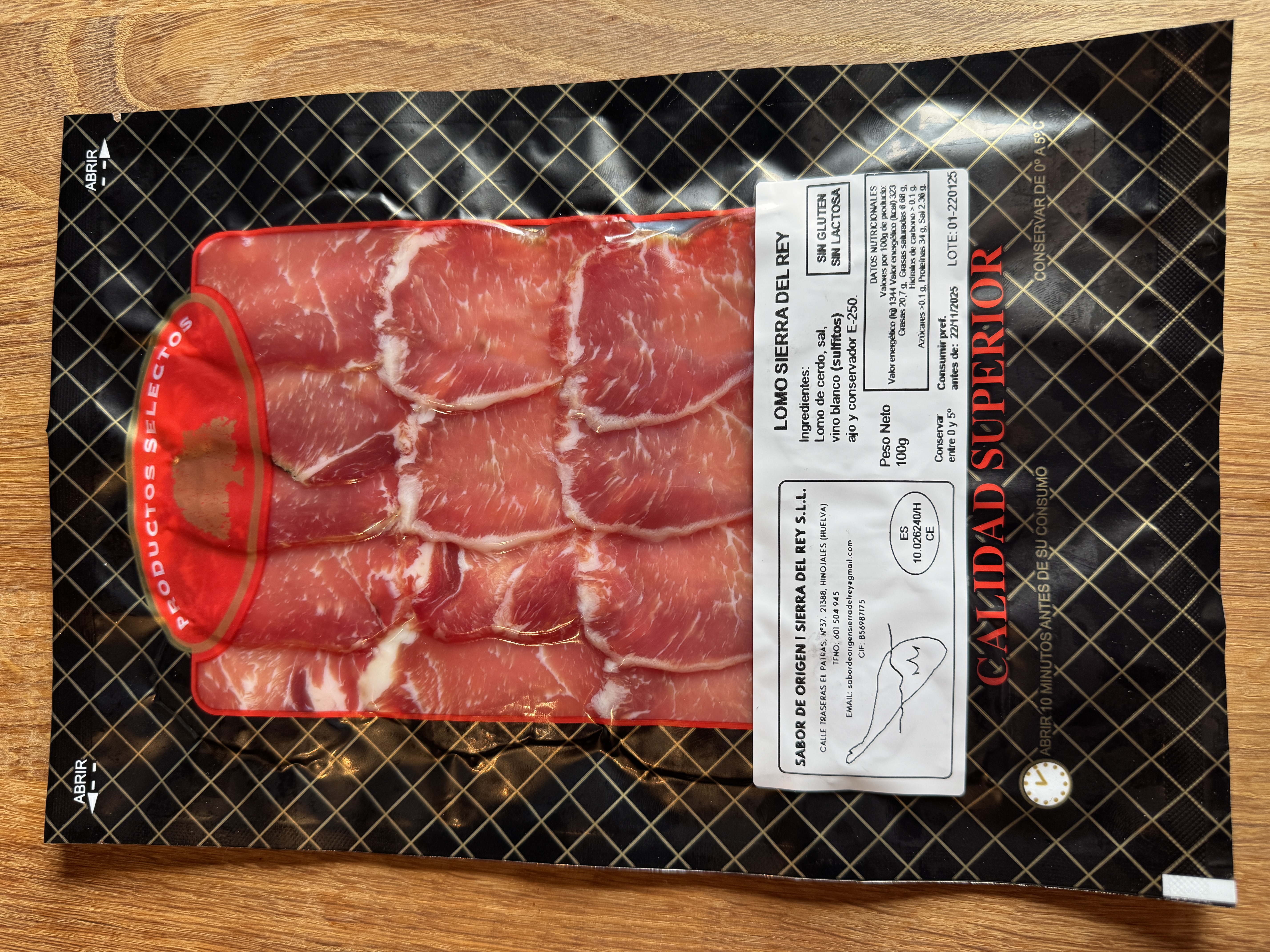 Lomo Iberico (100 gram)