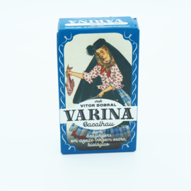 Kabeljauw met zeewier in biologische extra vierge olijfolie (Varina)