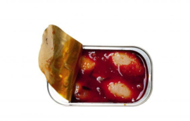 Pikant gekruide inktvis in Ragoutsaus