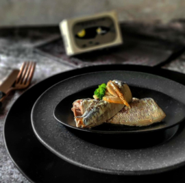 Sardines in olijfolie met citroen