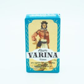 Tonijnfilet in extra vergine olijfolie met peterselie, munt en citroen (Varina)
