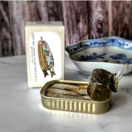 Gerookte kleine Sardines in extra vierge olijfolie