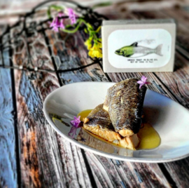 Forelfilet gerookt in extra vierge olijfolie