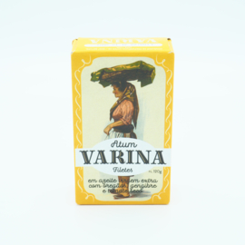 Tonijnfilet in extra vigine olijfolie met oregano, gember en gedroogde tomaat (Varina)