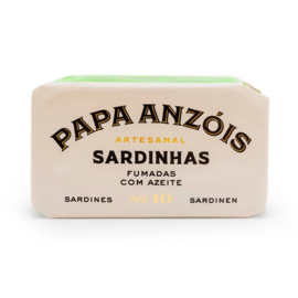 Gerookte sardines met extra vierge olijfolie