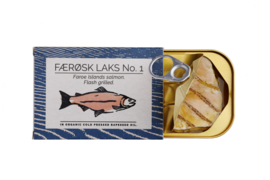 Faeröer eilanden zalm licht gegrild