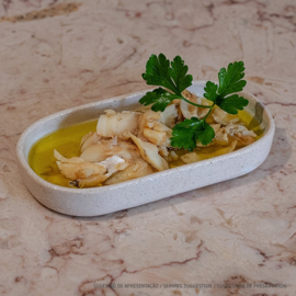 Kabeljauw in extra vierge olijfolie