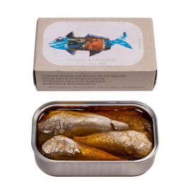 Horsmakreel ingelegd in saus