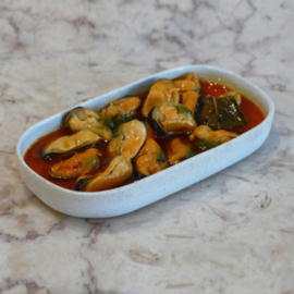 Mosselen in escabeche
