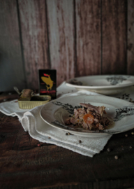 Tonijnfilet in pikante olijfolie