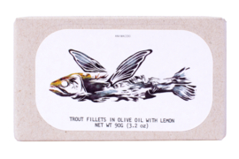 Forelfilet in olijfolie met citroen