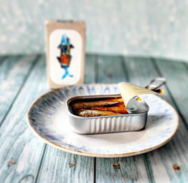 Horsmakreel ingelegd in saus