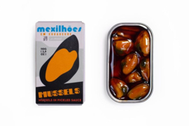 Mosselen in kruidige saus