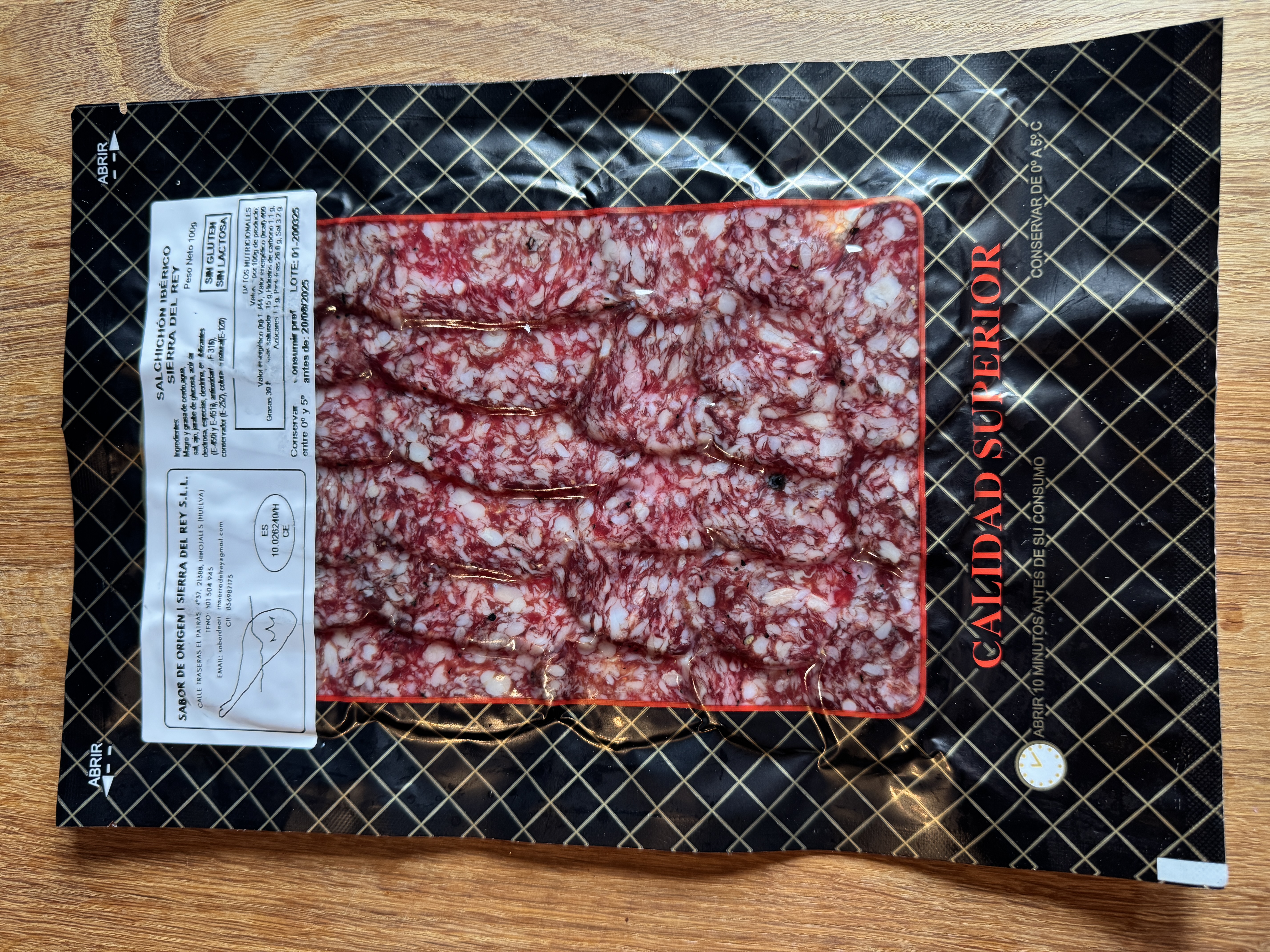 Salchichon Iberico (100 gram)
