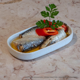 Sardines in pikante olijfolie