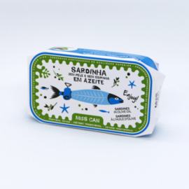 Sardines zonder vel en graat in olijfolie