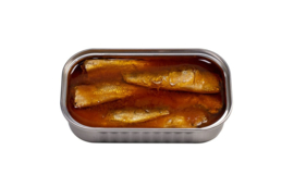 Kleine Sardines in tomatensaus