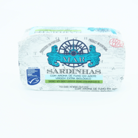 Sardines is extra virgine olijfolie met rooksmaak (Mar)
