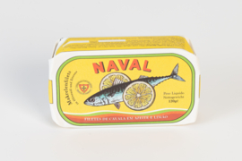 Makreelfilet in olijfolie met citroen (Naval)