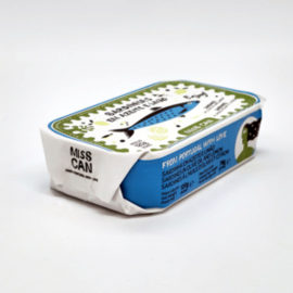 Sardines in olijfolie met citroen