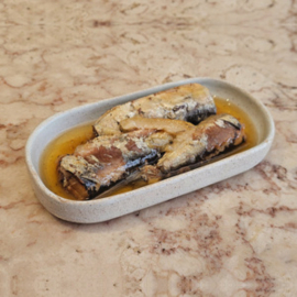 Sardines in olijfolie met citroen