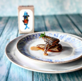 Horsmakreel ingelegd in saus
