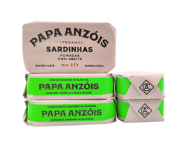 Gerookte sardines met extra vierge olijfolie