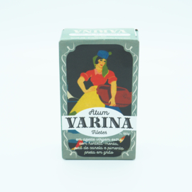 Tonijnfilet in extra virgine olijfolie met munt, kaneelstokje en zwarte peper (Varina)