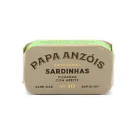 Gerookte sardines met extra vierge olijfolie