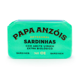 Sardines in extra vierge biologische olijfolie