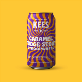 Kees - Caramel Fudge Stout - Stroopwafel