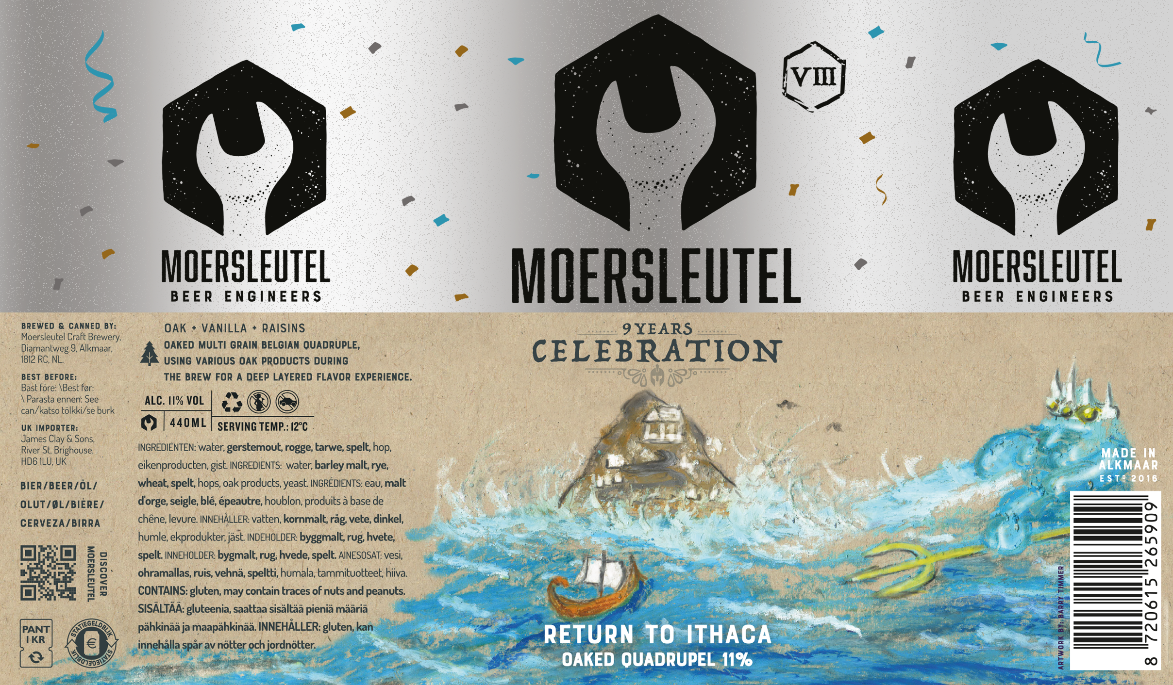 Moersleutel - 9 Years Celebration - Return To Ithaca