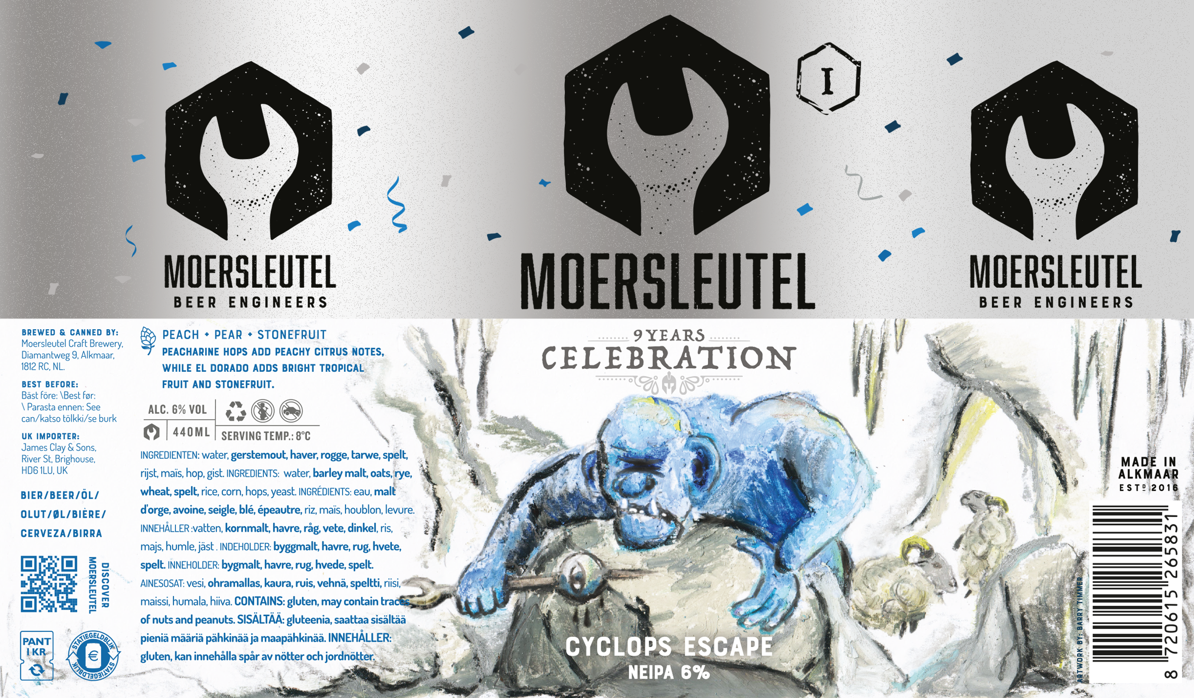 Moersleutel - 9 Years Celebration - Cyclops Escape