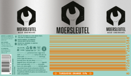 Moersleutel - Barcode Turqoise Orange