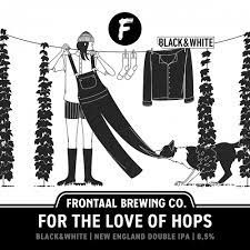 Frontaal - For The Love Of Hops Black & White