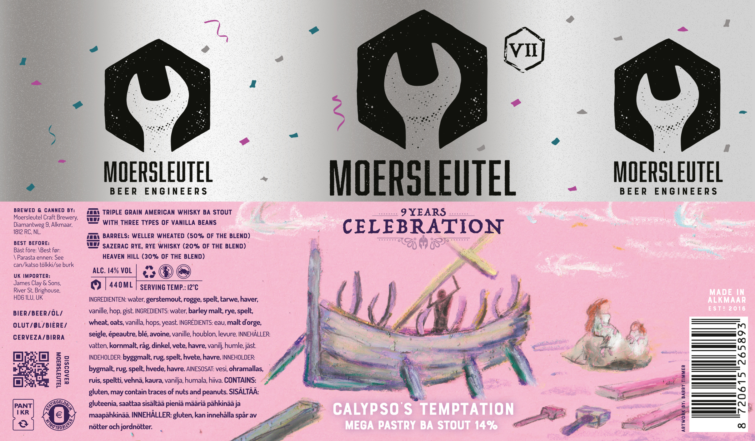 Moersleutel - 9 Years Celebration - Calypso's Temptation